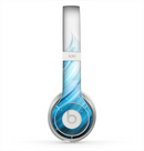 The Black and Blue Highlighted HD Wave Skin for the Beats by Dre Solo 2 Headphones