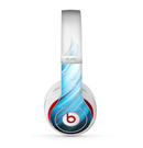 The Black and Blue Highlighted HD Wave Skin for the Beats by Dre Studio (2013+ Version) Headphones