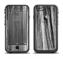 The Black and Grey Frizzy Texture Apple iPhone 6/6s LifeProof Fre Case Skin Set