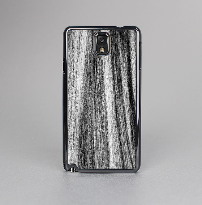 The Black and Grey Frizzy Texture Skin-Sert Case for the Samsung Galaxy Note 3