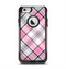 The Black and Pink Layered Plaid V5 Apple iPhone 6 Otterbox Commuter Case Skin Set