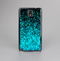 The Black and Turquoise Unfocused Sparkle Print Skin-Sert Case for the Samsung Galaxy Note 3