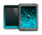 The Black and Turquoise Unfocused Sparkle Print Apple iPad Air LifeProof Fre Case Skin Set