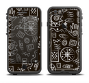 The Black and White Cave Symbols Apple iPhone 6/6s LifeProof Fre Case Skin Set