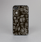 The Black and White Cave Symbols Skin-Sert for the Apple iPhone 4-4s Skin-Sert Case