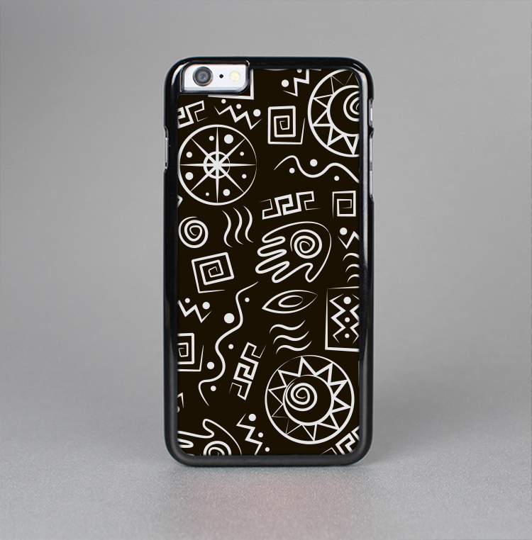 The Black and White Cave Symbols Skin-Sert Case for the Apple iPhone 6 Plus