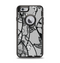 The Black and White Lace Design Apple iPhone 6 Otterbox Defender Case Skin Set