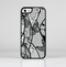 The Black and White Lace Design Skin-Sert Case for the Apple iPhone 5/5s