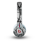 The Black and White Lace Design Skin for the Beats by Dre Mixr Headphones