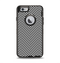 The Black and White Opposite Stripes Apple iPhone 6 Otterbox Defender Case Skin Set