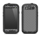 The Black and White Opposite Stripes Samsung Galaxy S3 LifeProof Fre Case Skin Set