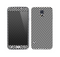 The Black and White Opposite Stripes Skin For the Samsung Galaxy S5
