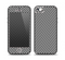 The Black and White Opposite Stripes Skin Set for the iPhone 5-5s Skech Glow Case