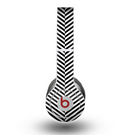 The Black and White Opposite Stripes Skin for the Beats by Dre Original Solo-Solo HD Headphones