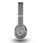 The Black and White Opposite Stripes Skin for the Beats by Dre Original Solo-Solo HD Headphones