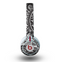 The Black and White Paisley Pattern V6 Skin for the Beats by Dre Mixr Headphones