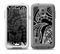 The Black and White Lace Pattern Skin for the Samsung Galaxy S5 frē LifeProof Case