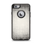 The Black and White Scratched Texture Apple iPhone 6 Otterbox Defender Case Skin Set