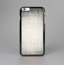 The Black and White Scratched Texture Skin-Sert Case for the Apple iPhone 6 Plus