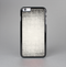 The Black and White Scratched Texture Skin-Sert Case for the Apple iPhone 6