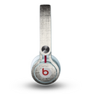 The Black and White Scratched Texture Skin for the Beats by Dre Mixr Headphones