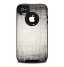 The Black and White Scratched Texture Skin for the iPhone 4-4s OtterBox Commuter Case