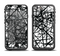 The Black and White Shards Apple iPhone 6/6s LifeProof Fre Case Skin Set