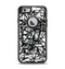 The Black and White Shards Apple iPhone 6 Otterbox Defender Case Skin Set