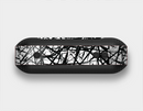 The Black and White Shards Skin Set for the Beats Pill Plus