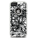 The Black and White Shards Skin For The iPhone 5-5s Otterbox Commuter Case