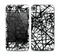 The Black and White Shards Skin for the Apple iPhone 4-4s