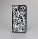 The Black and White Spotted Hearts Skin-Sert Case for the Samsung Galaxy Note 3