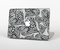 The Black and White Spotted Hearts Skin Set for the Apple MacBook Pro 13" with Retina Display