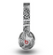 The Black and White Spotted Hearts Skin for the Beats by Dre Original Solo-Solo HD Headphones
