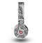 The Black and White Spotted Hearts Skin for the Original Beats by Dre Wireless Headphones