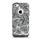 The Black and White Spotted Hearts Skin for the iPhone 5c OtterBox Commuter Case
