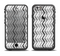 The Black and White Thin Lined ZigZag Pattern Apple iPhone 6/6s Plus LifeProof Fre Case Skin Set