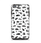 The Black and White Travel Collage Pattern Apple iPhone 6 Plus Otterbox Symmetry Case Skin Set