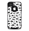 The Black and White Travel Collage Pattern Skin for the iPhone 4-4s OtterBox Commuter Case