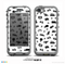 The Black and White Travel Collage Pattern Skin for the iPhone 5c nüüd LifeProof Case