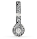 The Black and White Valentine Sketch Pattern Skin for the Beats by Dre Solo 2 Headphones
