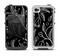 The Black and White Vector Branches Apple iPhone 4-4s LifeProof Fre Case Skin Set