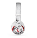The Black and White Vector Butterfly Floral Skin for the Beats by Dre Studio (2013+ Version) Headphones