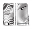 The Black and White Wavy Surface Sectioned Skin Series for the Apple iPhone 6s Plus