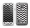 The Black and White Zigzag Chevron Pattern Samsung Galaxy S5 LifeProof Fre Case Skin Set