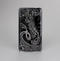 The Black with Thin White Paisley Pattern Skin-Sert Case for the Samsung Galaxy Note 3