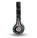 The Gray Carbon FIber Pattern Skin for the Beats by Dre Mixr Headphones