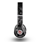 The Black with Thin White Paisley Pattern Skin for the Beats by Dre Original Solo-Solo HD Headphones