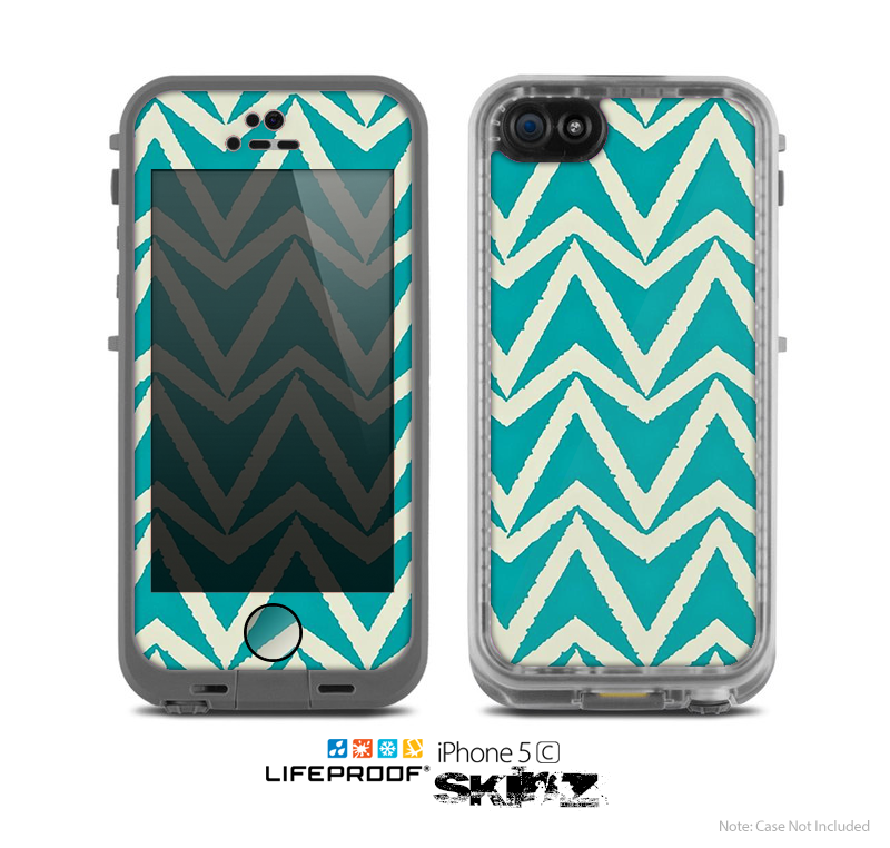 The Bleeding Green Skin for the Apple iPhone 5c LifeProof Case