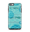 The Blue Abstarct Cells with Fish Water Illustration Apple iPhone 6 Plus Otterbox Symmetry Case Skin Set
